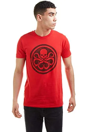 Marvel Męska koszulka z logo Hydra, , M