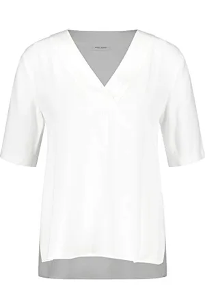 Gerry Weber Damska bluzka z dekoltem w serek, swobodna, , 36