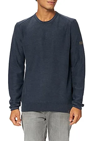 Camel Active Sweter męski, nocny granat, S