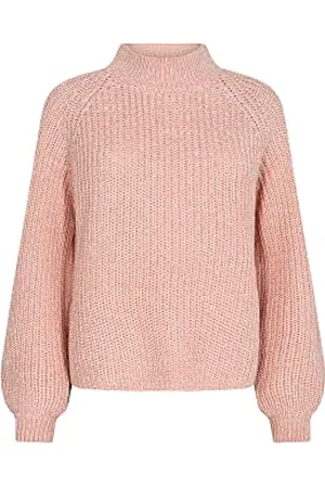 soyaconcept Sweter damski SC-REMONE 19, różowy melanż, rozmiar XL, , XL