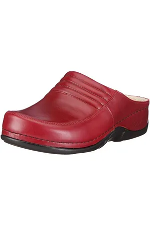 Berkemann Damskie chodaki Sydney Victoria 1112, Czerwony, 38.5 EU