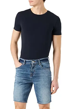 7 for all Mankind Męskie szorty JSSRC100 Denim Shorts, Mid Blue, Regular