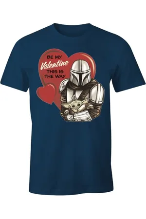 STAR WARS Meswmants112 T-shirt męski, granatowy, S