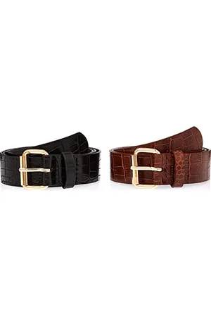 Trendyol Damski Colored 2-pak Buckled Woman Belt, wielokolorowy, , S