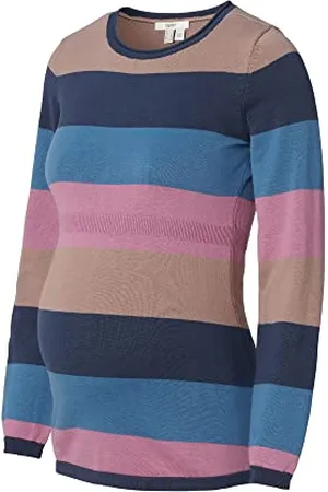 ESPRIT Damski sweter z długim rękawem w paski, , 40