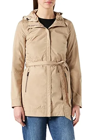 Geox W DANDRA kurtki damskie, WHITE PEPPER, 48