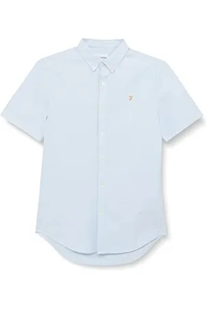 Farah Vintage męska koszula Brewer Slim Fit Casual, , S