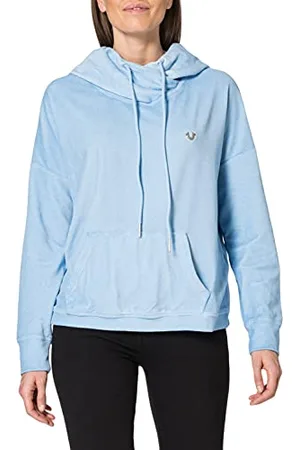 True Religion Damska bluza z kapturem Relax, , L