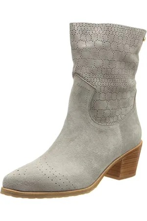 Fred de la Bretoniere Damskie buty FRS1187 Western Ankle Boot Suede, , 36 EU