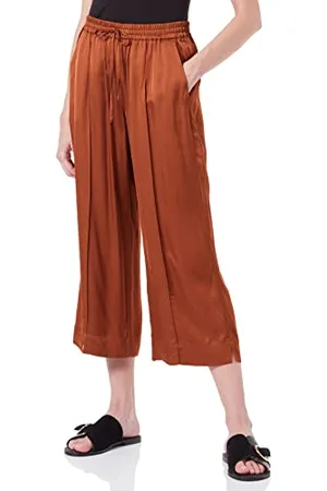 Taifun Damskie spodnie rekreacyjne Wide Leg H, , 36