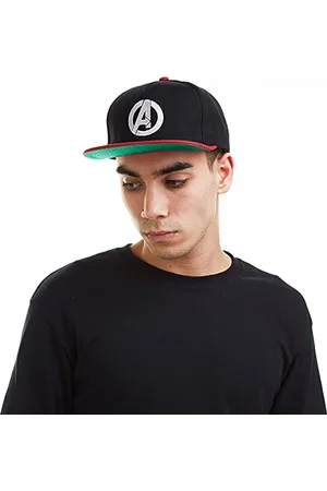 Marvel Męska czapka z daszkiem z logo Avengers, , Rozmiar uniwersalny