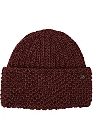 ESPRIT Akcesoria damskie 112EA1P306 czapka beanie, 600/BORDEAUX RED, standardowa