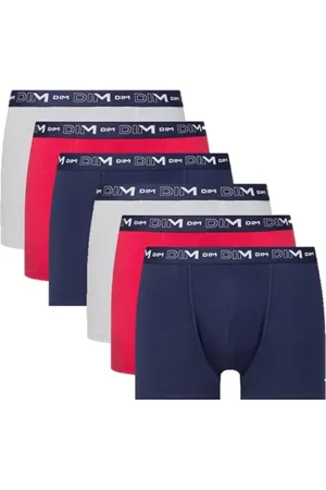 Dim Bokserki męskie Coton Stretch retro, Denim-niebieski/topaz/stal, S