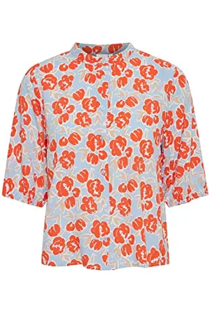 Ichi Damska bluzka IHCEFALU SH3, 171562/Mandarin Red, 34