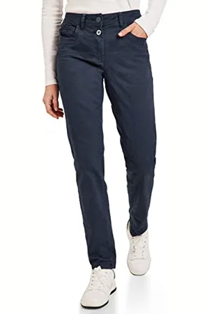 CECIL Damskie spodnie jeansowe powlekane, , 25W / 30L
