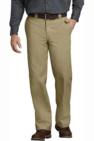 Dickies Oryginalny 874 Spodnie robocze Męskie Spodnie Wzór Chino Czarny Prosty, , 42W / 28L