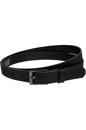 Vascavi Pasek skórzany z prawdziwej skóry, Made in Germany, szerokość 2 cm i grubość ok. 0,25 cm, pasek, pas biodrowy, pasek dżinsowy, , 90 cm Gesamtlänge 100 cm