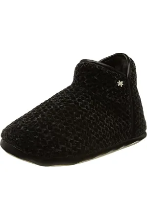 flip*flop Damskie kapcie bonnysoft Knit, czarne, 42 UE