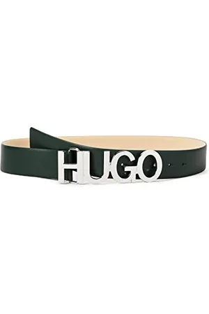 HUGO BOSS Damski pasek Zula 4 cm - ZL, Ciemnobeżowy, 44
