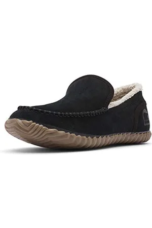 sorel Dude Moc Kapcie Mężczyźni, Czarny Czarny X Czarny, 45 EU