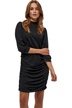 Minus Sukienka damska Helene, 100 czarny., XXL