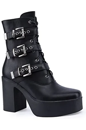 Lamoda Bad Idea Platform Ankle Boots, EU 37, , 37 EU