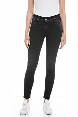 Replay Damskie dżinsy Luzien Skinny-Fit Hyperflex ze stretchem, , 24W / 32L