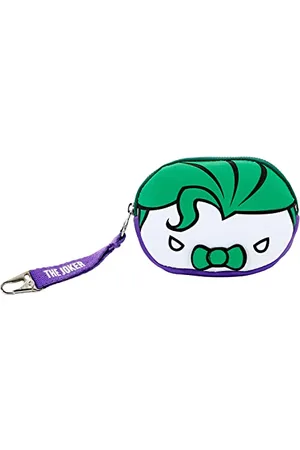 DC Comics Originals Joker Chibi -Portmonetka Pill, Zielona, 12 x 8,5 cm