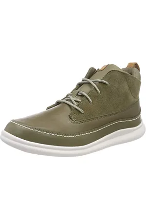 Clarks Chłopcy Cloud Air K Derby, zielony - - 29.5 EU