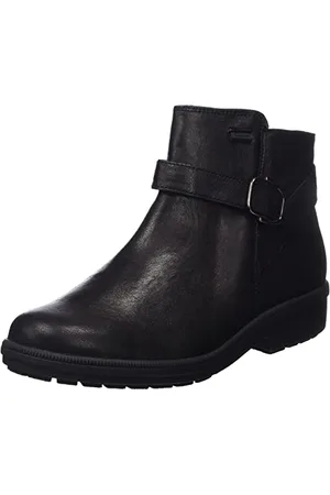 Ganter Damskie buty Kathy-K półdługie, czarne, rozmiar 34,5 UE