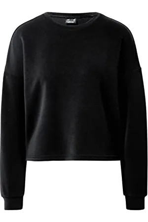 4F Damska bluza Bld039 Jeans, Głęboki Czarny-Czarny, XS, , XS