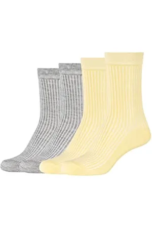 Camano Damskie skarpety online Women Silky Feeling Rib Socks 4p, , 39-42