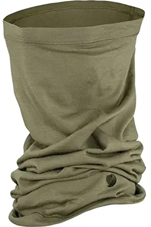 Fjällräven Unisex lekki i wszechstronny szal typu komin z doskonałym odprowadzaniem wilgoci, szal sportowy, jasny oliwkowy, rozmiar uniwersalny, , jeden rozmiar