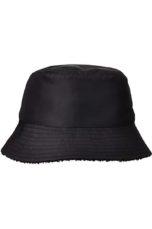 ONLY Damska czapka Onljoline Bucket Hat Cc Cap (opakowanie 20 szt.), Czarny/Szczegóły: DTM TEDDY, jeden rozmiar