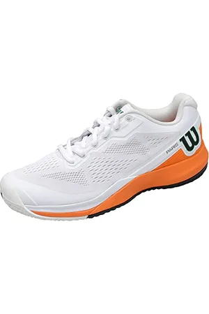 Wilson Damskie buty tenisowe RUSH PRO 3,5 PARIS W, biały/pomarańczowy/czarny, do wszystkich wykładzin podłogowych, do wszystkich typów graczy, - 36 2/3 EU