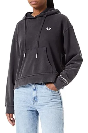 True Religion Damski sweter z kapturem, , standardowy