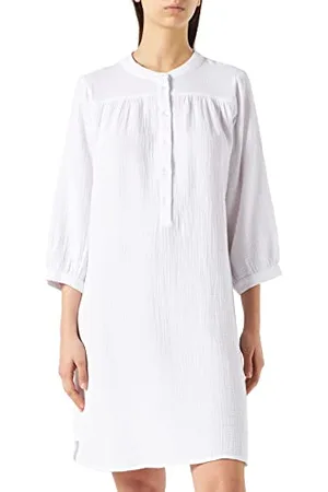 Part Two Damska sukienka Payanapw Dr Dress Relaxed Fit sukienka, jasny biały, 44