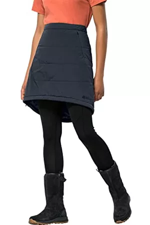 Jack Wolfskin Kobieta Spódnice Zimowe - Damska spódnica alpejska, niebieski (Night Blue), XL (DE)