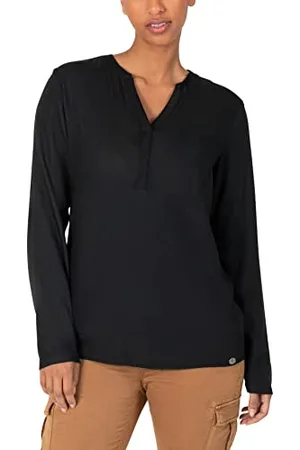 Timezone Bluzka damska Tape Henley Blouse, , L