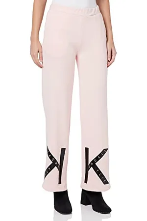 KENDALL + KYLIE KENDALL & KYLIE K&k W Straight Fit Logo Swetery Kkw3711715, Soft Pink, S Kobiety