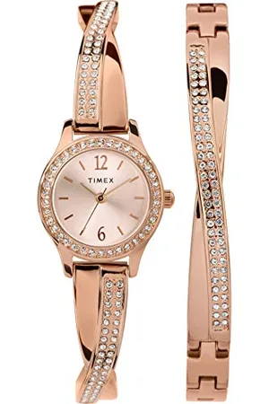 Timex Klasyczny damski zegarek 23 mm zestaw upominkowy, , 23 mm, Zegarek do sukienki