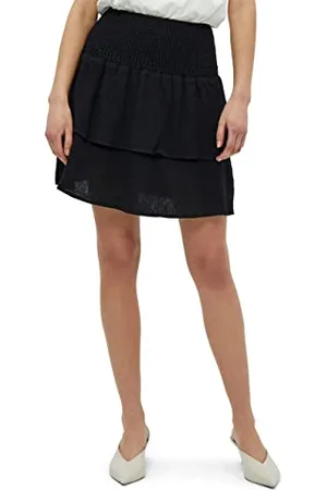 Minus Damska spódnica Mavina Smock, czarna, 12