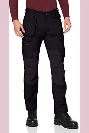 Carhartt Męskie spodnie cargo Steel Rugged Flex ze wzmocnionym przodem i wieloma kieszeniami, , 38W / 34L