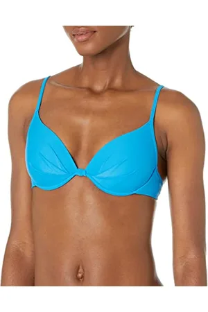 Body Glove Damskie koktajle Greta Solid Formowana miseczka Push Up fiszbiny top bikini kostium kąpielowy, wybrzeżny, średni