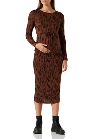 Supermom Damska sukienka Alva z długim rękawem All Over Print, , 38