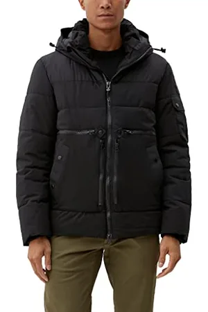 QS by s.Oliver Męska 2116271 pikowana kurtka, 999, 3XL, , 3XL