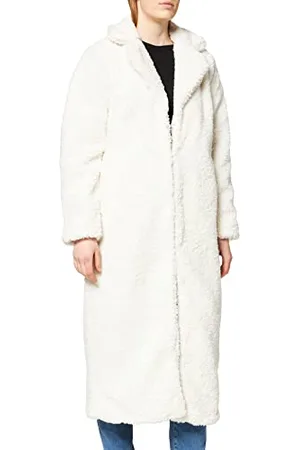 NA-KD Damski płaszcz oversize Teddy Coat, , 38