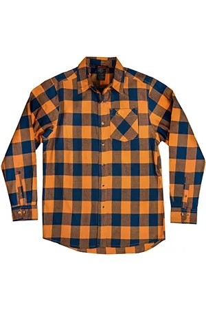 Mossy Oak Męska koszula męska Buffalo Plaid Flannel Shirt (1 opakowanie), , XL