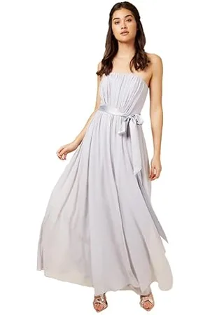 Little Mistress Damska krawat w talii Multiway sukienka maxi dla druhny, rozmiar 10 UK