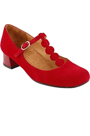 Chie Mihara Damskie RYMI Roj Loafer Flat, Rojo, 41 EU